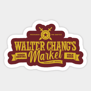 Walter Chang's Market Sticker